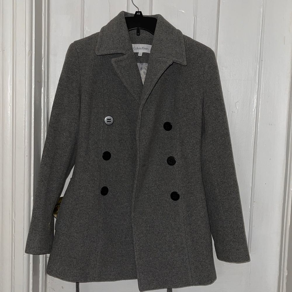 Calvin Klein Women’s Double Breasted Peacoat